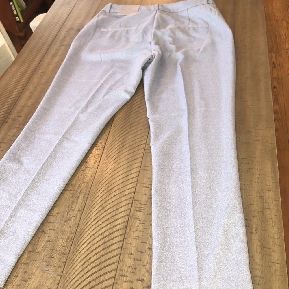 NWT Coupe Etroite 🇫🇷 4 Pocket Slim Pants in Ice 🧊 Blue w/Elastane Stretch - Picture 13 of 17